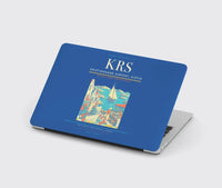 Thumbnail for Kristiansand Airport, Kjevik (KRS) design on blue MacBook case