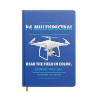 Thumbnail for DJI P4 Multispectral design on blue notebook