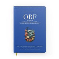 Thumbnail for Norfolk International Airport (ORF) design on blue notebook