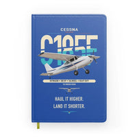 Thumbnail for Cessna A185F Skywagon design on blue notebook