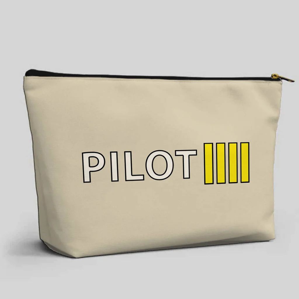 Pilot & Stripes Zipper Pouch - view 15