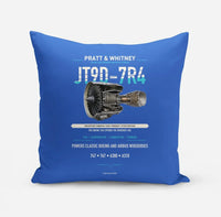 Thumbnail for JT9D-7R4 design on blue pillow