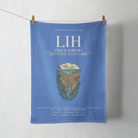 Thumbnail for Līhuʻe Airport (LIH) design on blue towel
