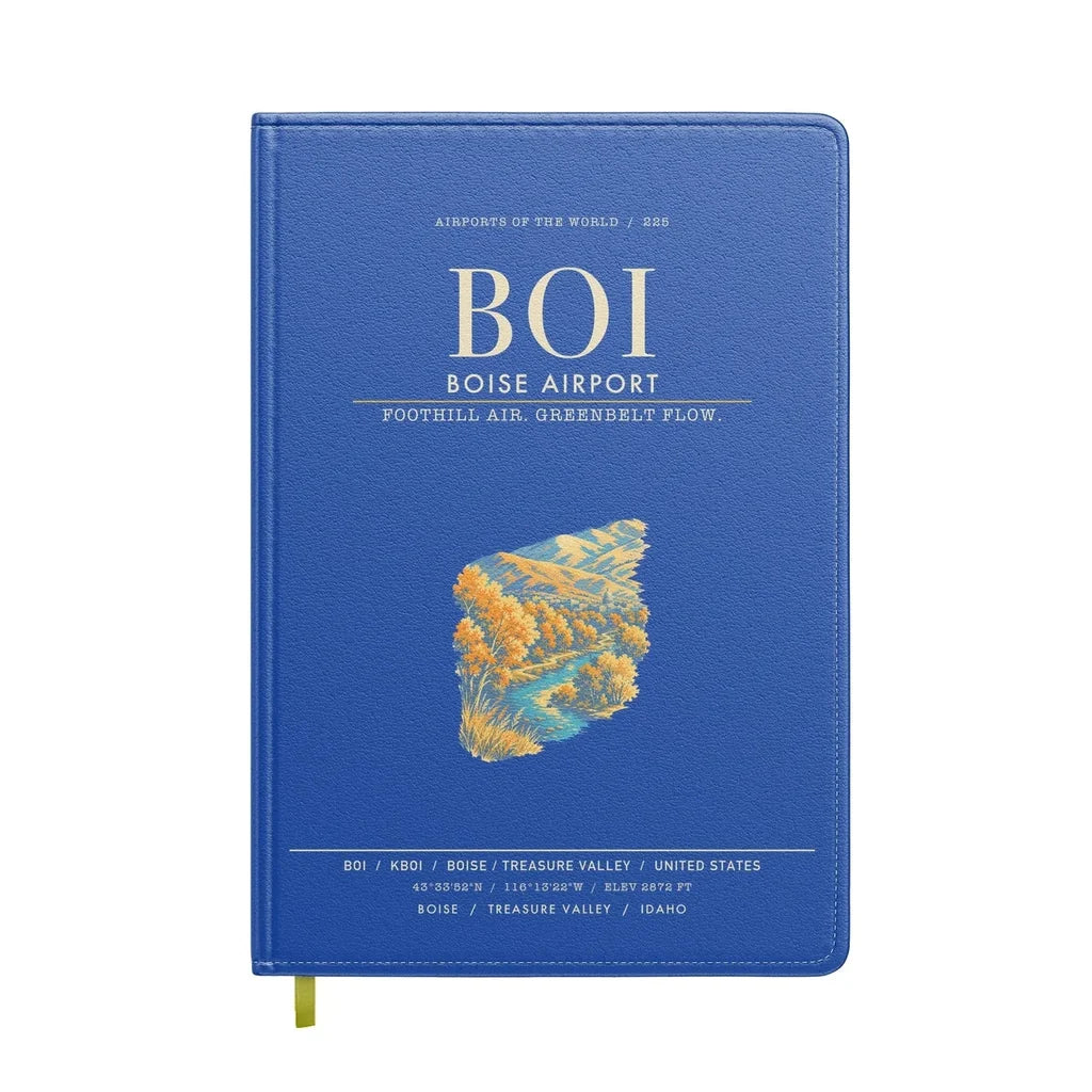 Boise Airport BOI - Blue