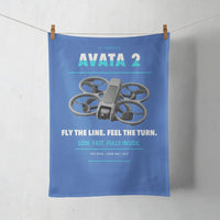 Thumbnail for DJI Avata 2 design on blue towel