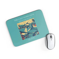 Thumbnail for VINTAGE G4536 - The Last Inspection - Designed Mouse Pads design on turquoise rectangle