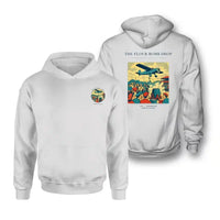 Thumbnail for VINTAGE G4259 - The Flour Bomb Drop - Double-Side Hoodie design on white double side