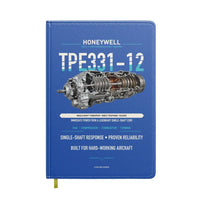 Thumbnail for TPE331-12 design on blue notebook
