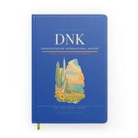 Thumbnail for Dnipropetrovsk International Airport (DNK) design on blue notebook