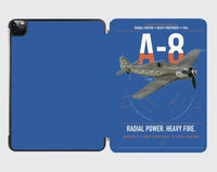 Thumbnail for Focke-Wulf Fw 190A-8 design on blue ipad tablet case