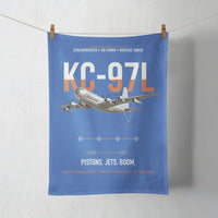 Thumbnail for KC-97L STRATOFREIGHTER design on blue towel