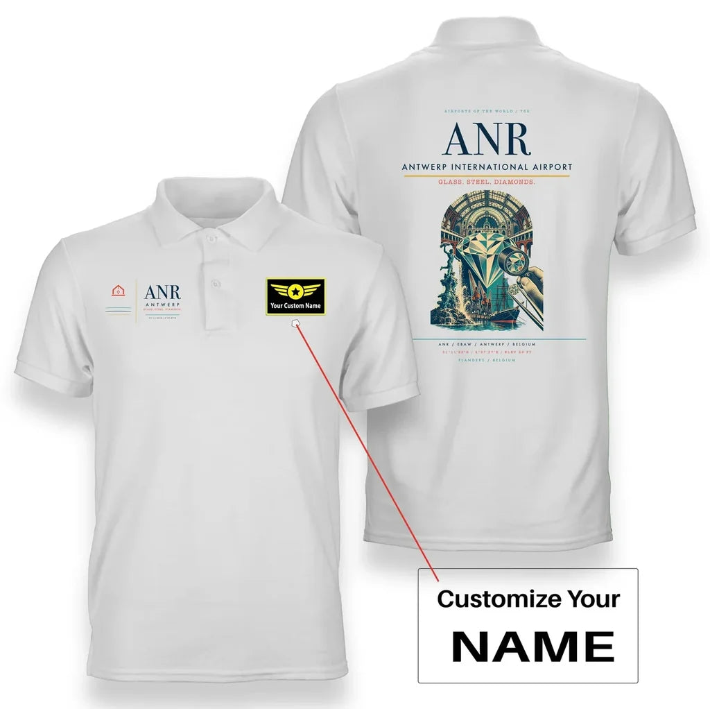Antwerp International Airport ANR White+Name