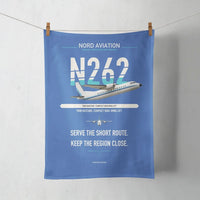 Thumbnail for Nord 262A design on blue towel