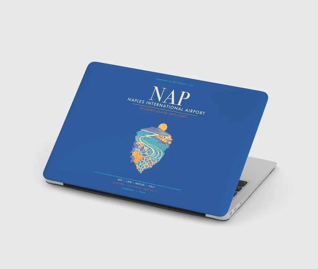 Naples International Airport NAP - Vesuvian Ceramic Current - Blue