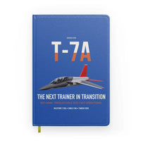 Thumbnail for T-7A Red Hawk design on blue notebook