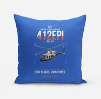 Thumbnail for Bell 412EPI design on blue pillow