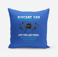 Thumbnail for DJI FlyCart 100 design on blue pillow