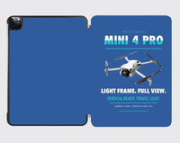 Thumbnail for DJI Mini 4 Pro design on blue ipad tablet case