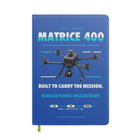 Thumbnail for DJI Matrice 400 design on blue notebook