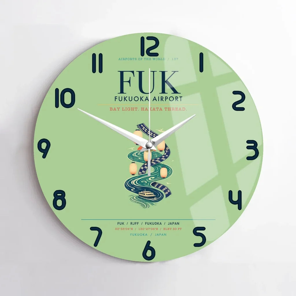 Fukuoka Airport FUK - Hakata Lantern Bay Weave - Green
