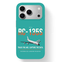 Thumbnail for RC-135S Cobra Ball design on turquoise magsafe iphone case, for iPhone 17 Pro