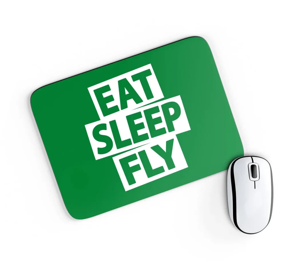 Eat Sleep Fly Mouse Pad - view 6