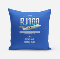 Thumbnail for Avro RJ100 design on blue pillow