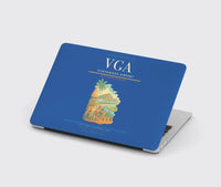 Thumbnail for Vijayawada Airport (VGA) design on blue MacBook case