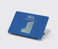 Thumbnail for Molokai Airport (MKK) design on blue MacBook case