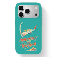 Thumbnail for SIGNAL 592 - Hospitality Above The Weather - MagSafe iPhone 17 Pro design on turquoise magsafe iphone 17 pro
