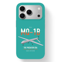 Thumbnail for MQ-1B Predator design on turquoise magsafe iphone case, for iPhone 17 Pro