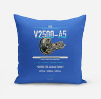 Thumbnail for V2500-A5 design on blue pillow