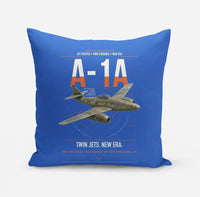 Thumbnail for Messerschmitt Me 262A-1a design on blue pillow