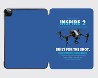 Thumbnail for DJI Inspire 2 design on blue ipad tablet case