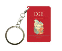 Thumbnail for Eagle County Regional Airport (EGE) design on red key chain