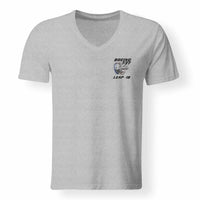 Thumbnail for Boeing 737 & Leap 1B Designed V-Neck T-Shirts - view 15