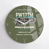 Thumbnail for PW127M design on green army no frame wall clock