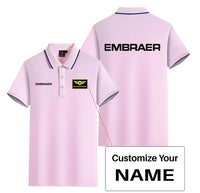 Thumbnail for Customisable Embraer Polo Shirt - view 15