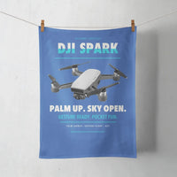 Thumbnail for DJI Spark design on blue towel