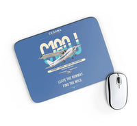 Thumbnail for Cessna 180J Skywagon design on blue rectangle mouse pad