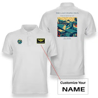Thumbnail for VINTAGE G4536 - The Last Inspection - Double-Side Polo T-Shirt design on white+name