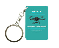 Thumbnail for Freefly Alta X Key Chain design on turquoise key chain