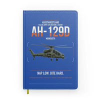 Thumbnail for AgustaWestland AH-129D Mangusta design on blue notebook