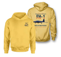 Thumbnail for FH-1 PHANTOM design on yellow hoodie