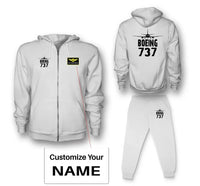 Thumbnail for Customisable Boeing 737 Hoodie - view 15