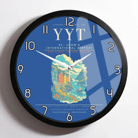 Thumbnail for St. John's International Airport YYT Wall-Clock Framed - Blue