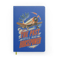 Thumbnail for The Past Still Has Horsepower design on blue notebook