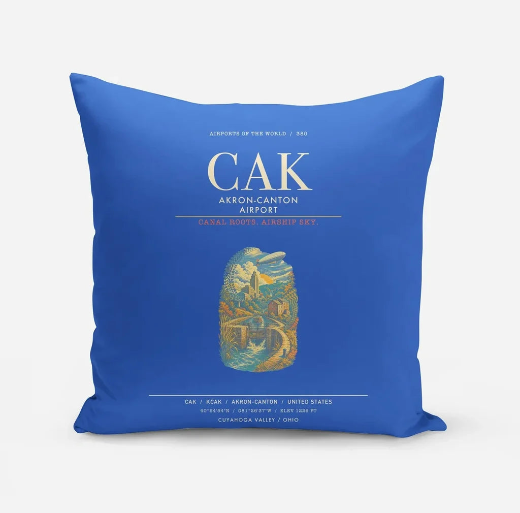 Akron-Canton Airport CAK - Blue