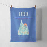 Thumbnail for Harbin Taiping International Airport (HRB) design on blue towel