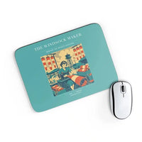 Thumbnail for VINTAGE G4429 - The Windsock Maker - Designed Mouse Pads design on turquoise rectangle